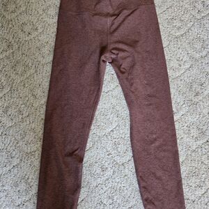 Womens Stretch Leggings in Rust Brown - Comfortable Everyday Wear